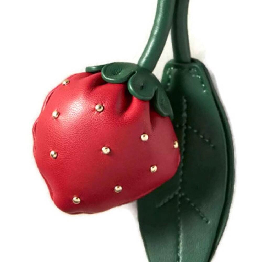 Melie Bianco Fruit Strawberry Bag Charm